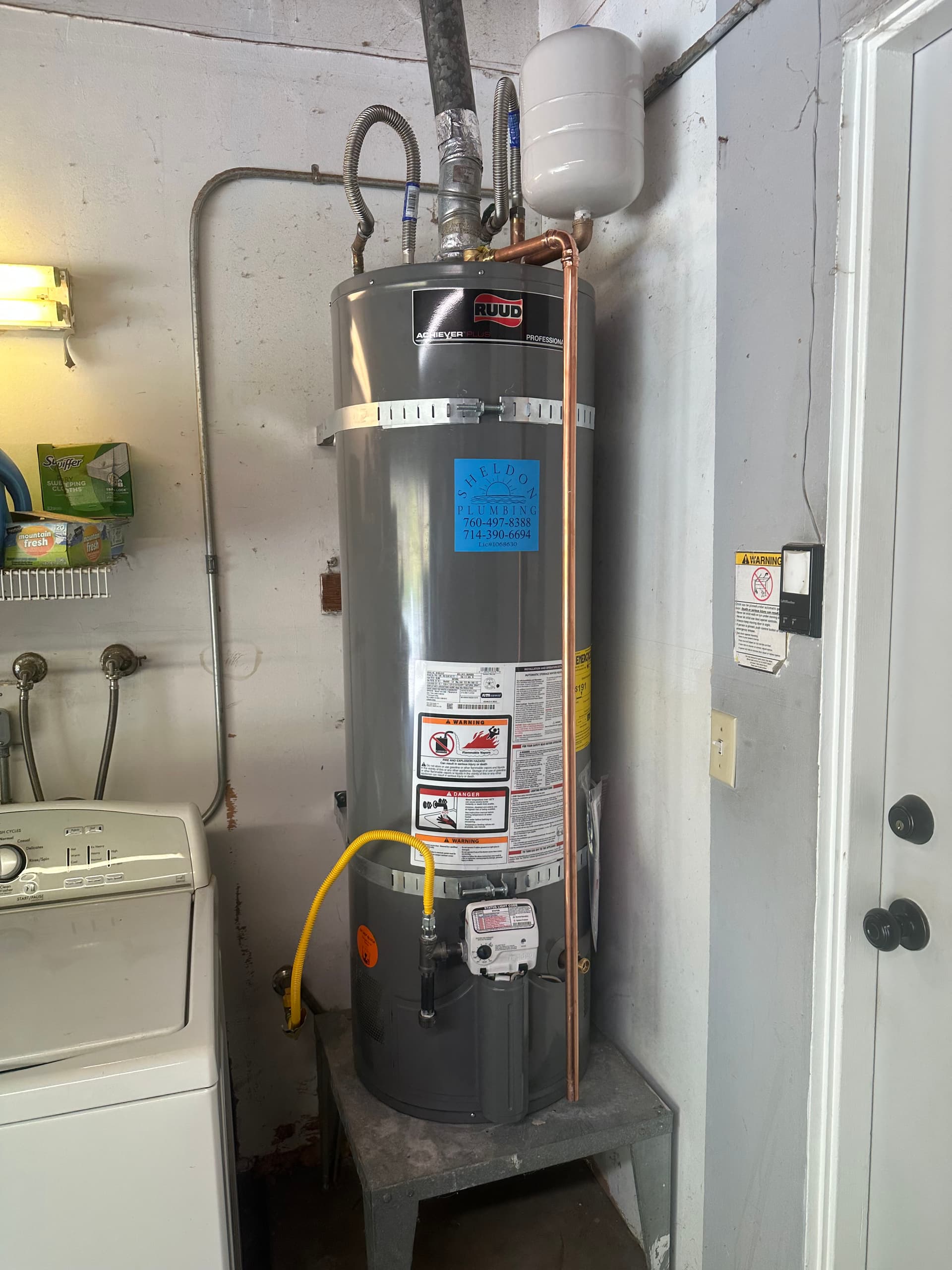 Gallery photos for Tank Water heater replacement that was long overdue: Image #1