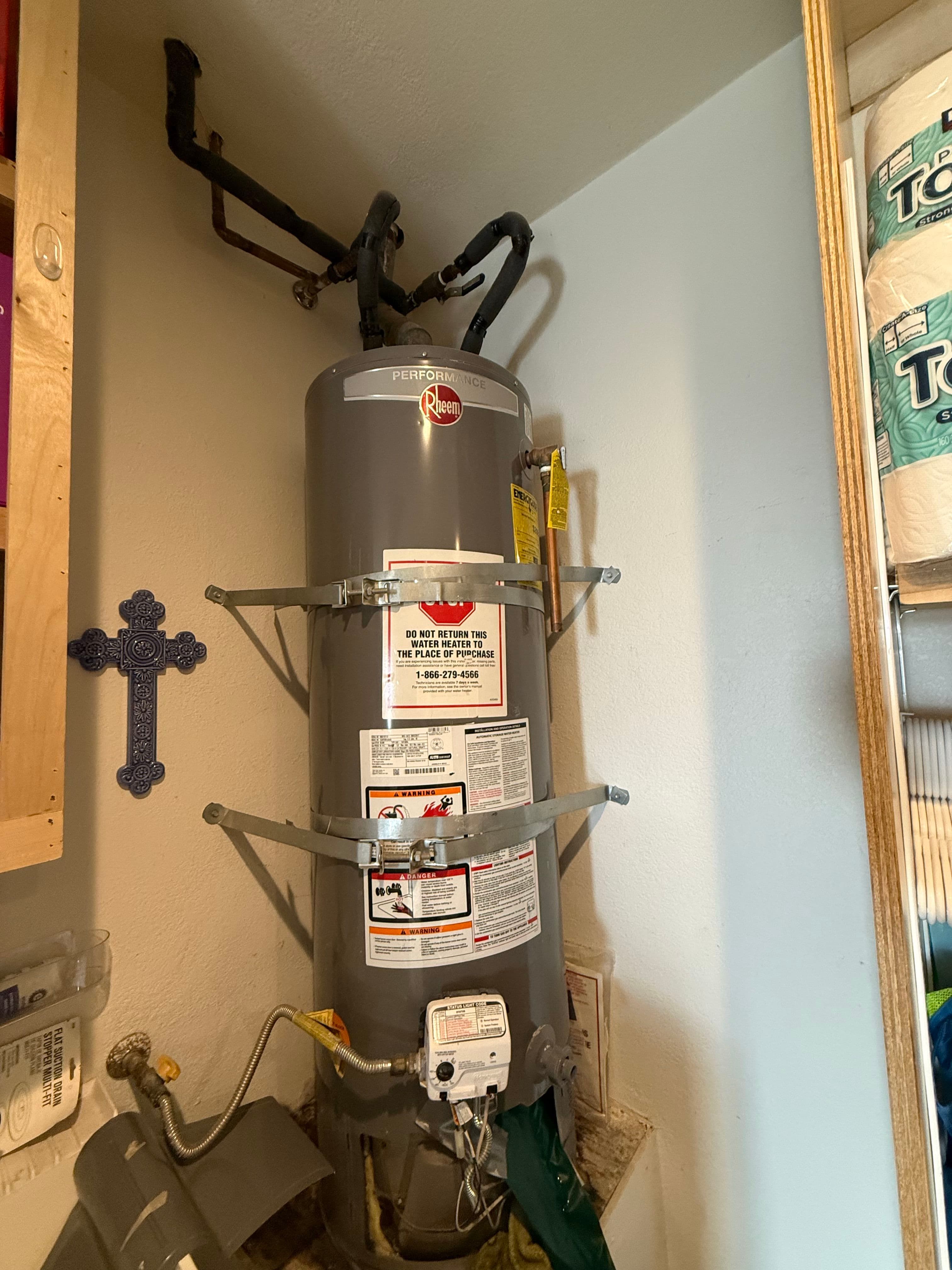Project Rheem Power Vent Water Heater Swap Done Right image
