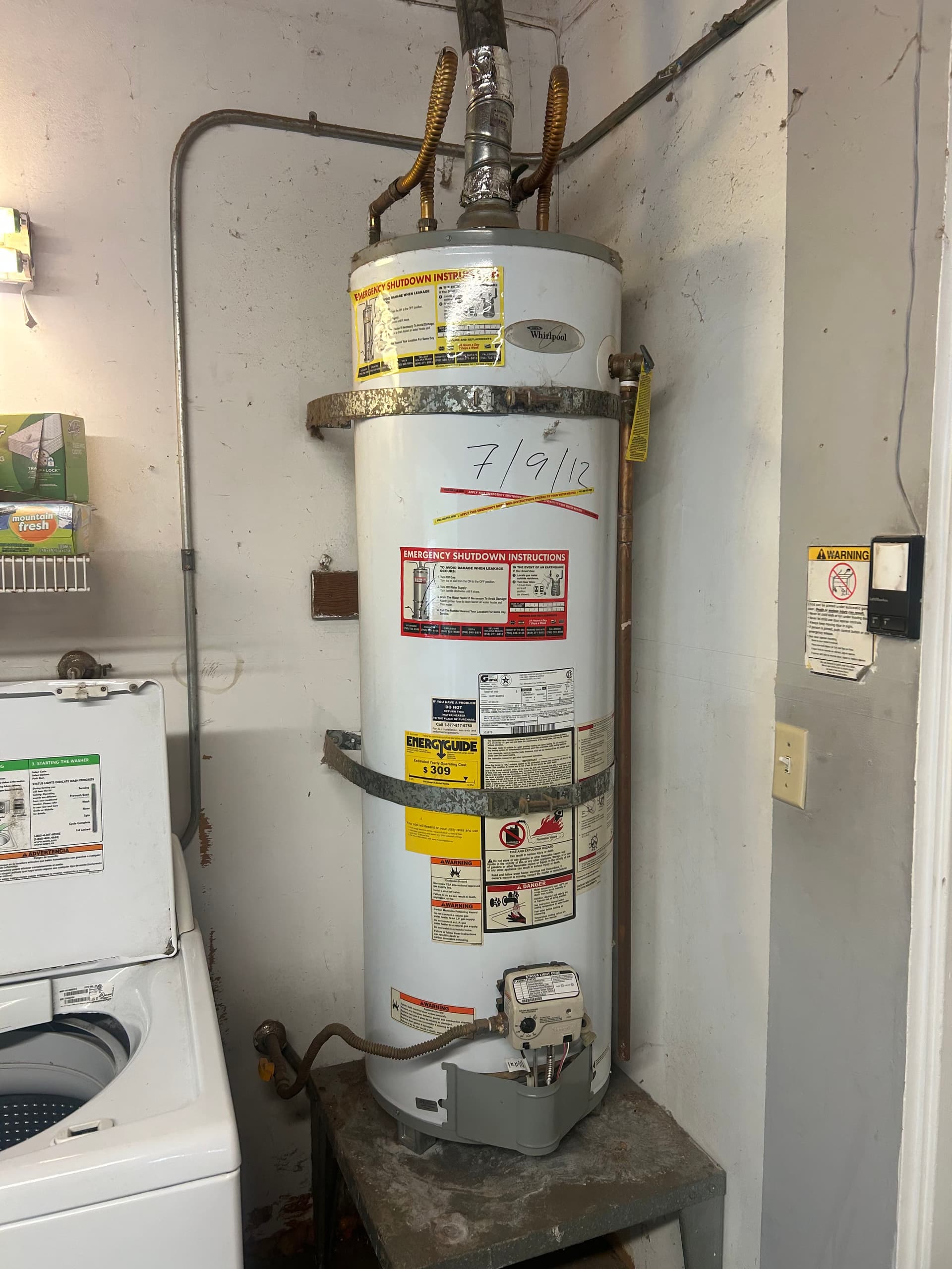 Tank Water heater replacement that was long overdue image