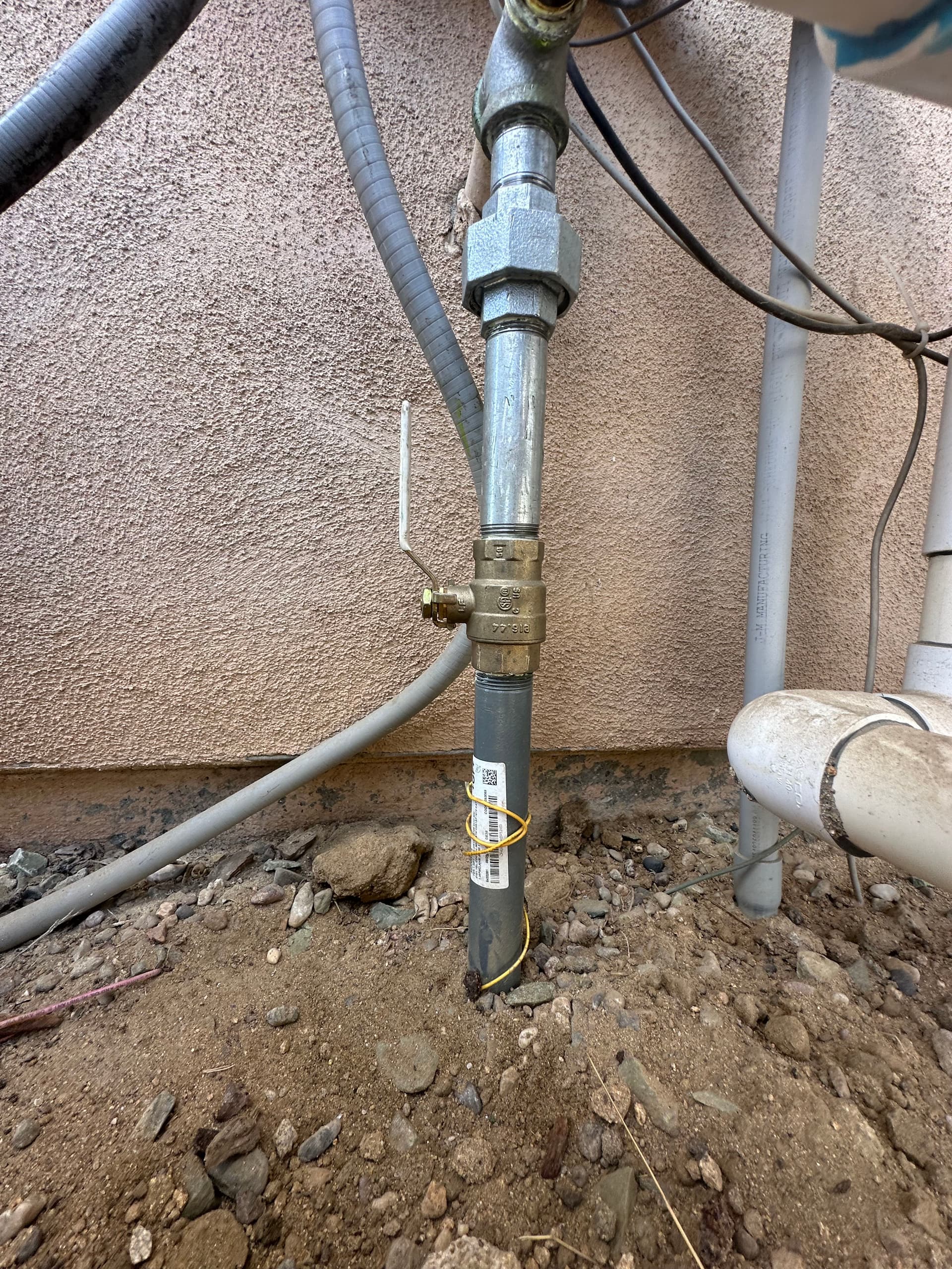 Gallery photos for Propane Leak Found and Fixed on a Main Riser: Image #2