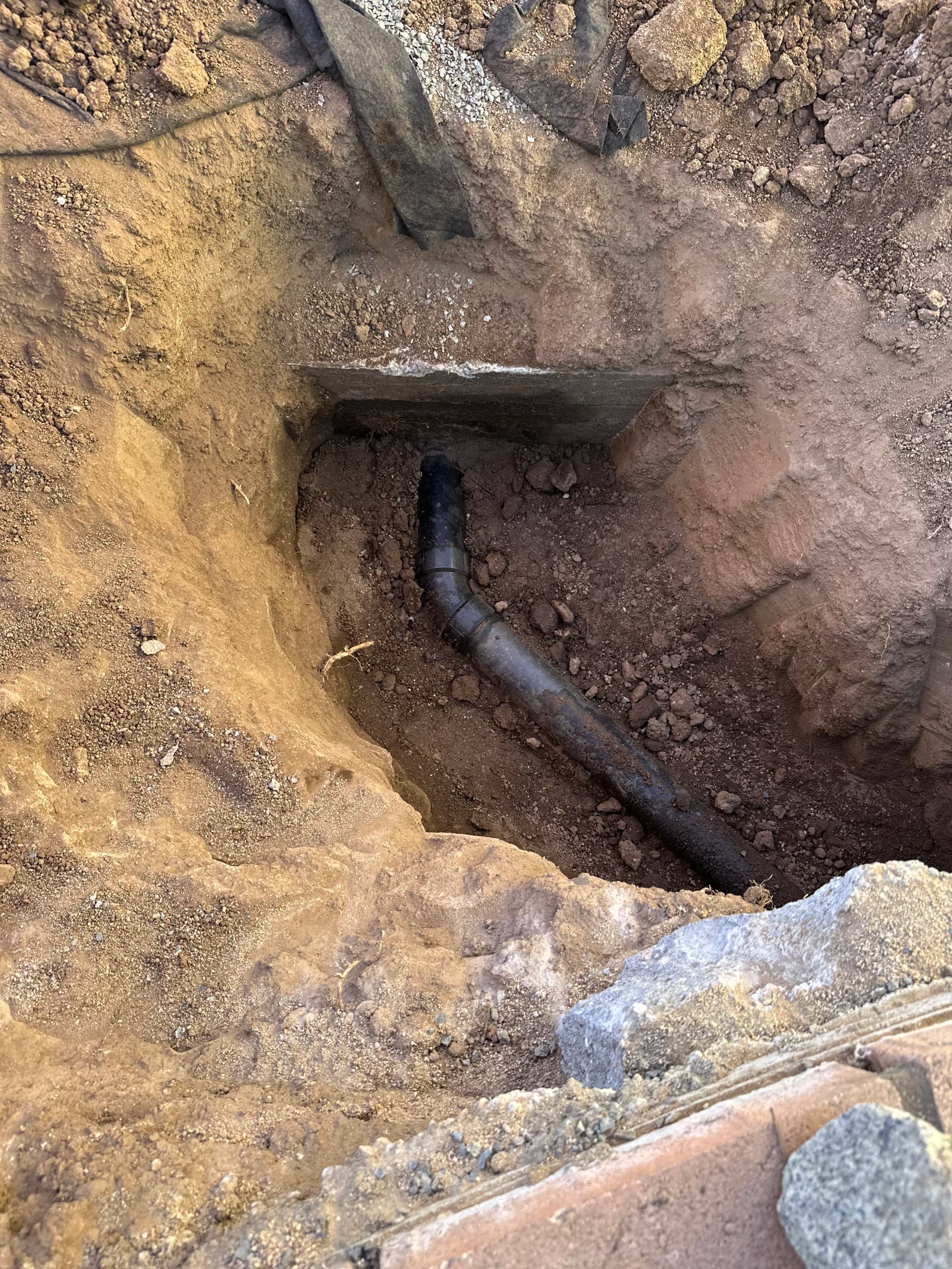 Gallery photos for Sewer Line Disconnected at the Septic Tank - Here's What We Found: Image #2
